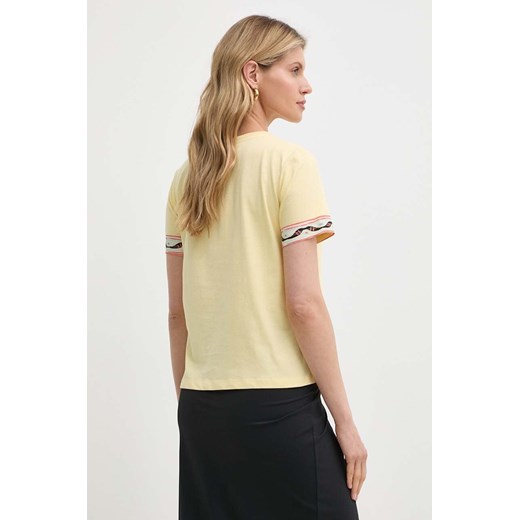 MAX&amp;Co. t-shirt bawełniany damski kolor żółty 2416971024200 S ANSWEAR.com