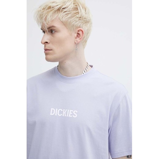 Dickies t-shirt bawełniany PATRICK SPRINGS TEE SS męski kolor fioletowy z Dickies L ANSWEAR.com