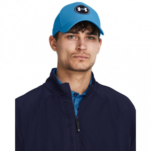 Męska czapka z daszkiem Under Armour Storm Driver - niebieska ze sklepu Sportstylestory.com w kategorii Czapki z daszkiem męskie - zdjęcie 171982618