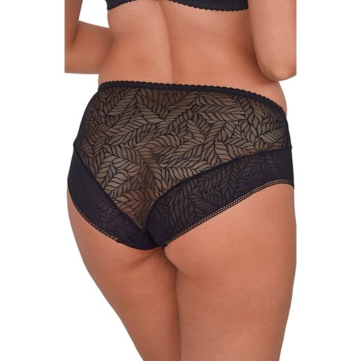 Figi damskie koronkowe czarne Sandy Art.594, Kolor czarny, Rozmiar 2XL, Gaia ze sklepu Intymna w kategorii Majtki damskie - zdjęcie 171983118
