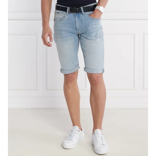 Pepe Jeans London Szorty | Straight fit | stretch ze sklepu Gomez Fashion Store w kategorii Spodenki męskie - zdjęcie 171983437