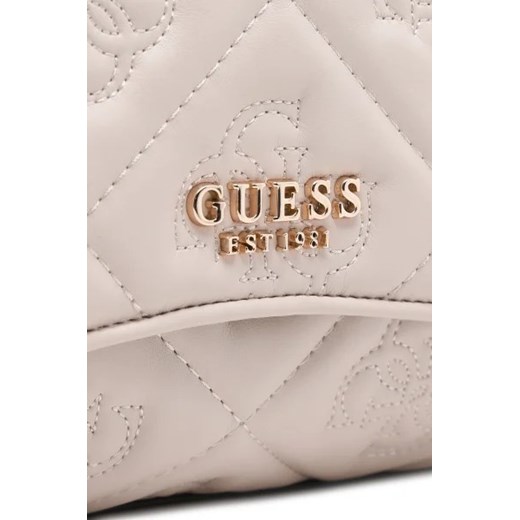 Listonoszka Guess na ramię elegancka średnia ze skóry ekologicznej matowa 