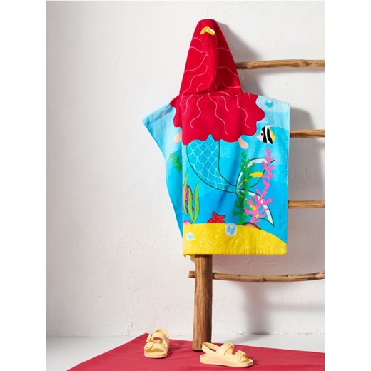Sinsay - Ręcznik z kapturem - niebieski ze sklepu Sinsay w kategorii Ręczniki dla dzieci - zdjęcie 171984376
