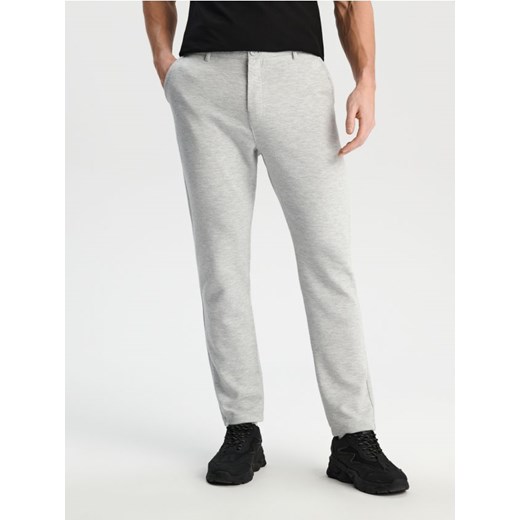 Sinsay - Spodnie slim - szary ze sklepu Sinsay w kategorii Spodnie męskie - zdjęcie 171984377