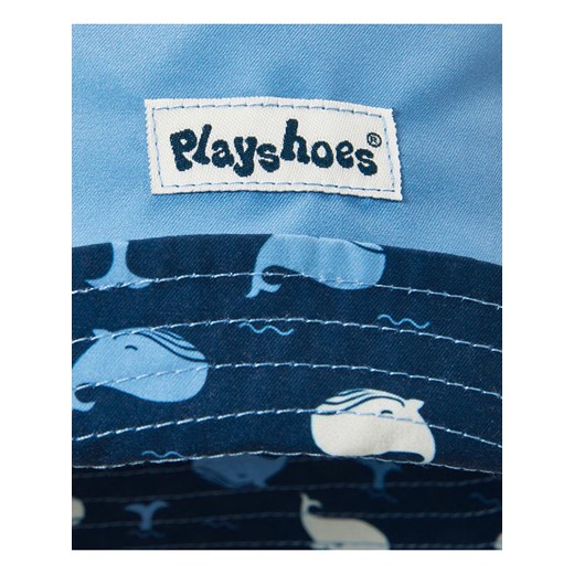 Playshoes Dwustronny kapelusz &quot;Wal&quot; w kolorze niebieskim Playshoes 51 cm Limango Polska promocyjna cena