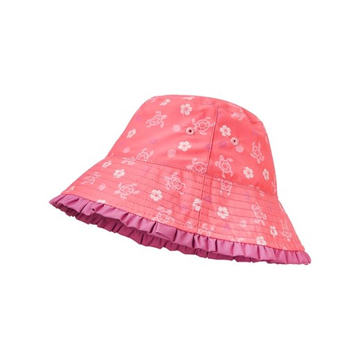 Playshoes Dwustronny kapelusz &quot;Hawaii&quot; w kolorze różowym ze sklepu Limango Polska w kategorii Czapki dziecięce - zdjęcie 171985848