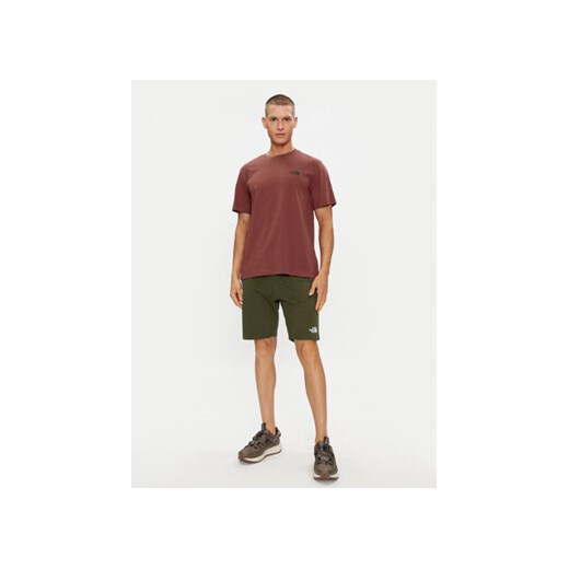 The North Face T-Shirt Simple Dome NF0A87NG Czerwony Regular Fit The North Face S MODIVO