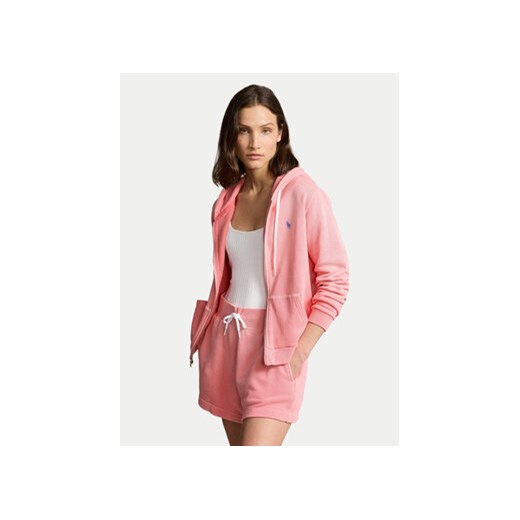 Polo Ralph Lauren Bluza 211935584002 Różowy Regular Fit ze sklepu MODIVO w kategorii Bluzy damskie - zdjęcie 171987126