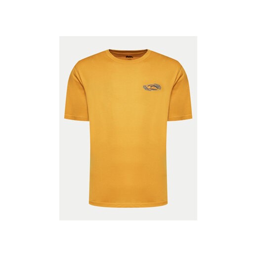 Quiksilver T-Shirt Tc Snap EQYZT07672 Żółty Regular Fit ze sklepu MODIVO w kategorii T-shirty męskie - zdjęcie 171987178