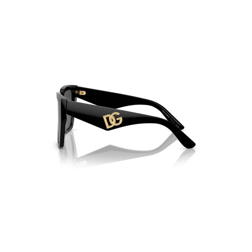 Dolce &amp; Gabbana okulary przeciwsłoneczne damskie kolor czarny 0DG4438 Dolce & Gabbana 55 ANSWEAR.com