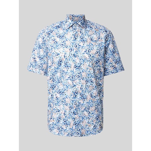 Koszula biznesowa o kroju comfort fit z nadrukiem na całej powierzchni ze sklepu Peek&Cloppenburg  w kategorii Koszule męskie - zdjęcie 171989377