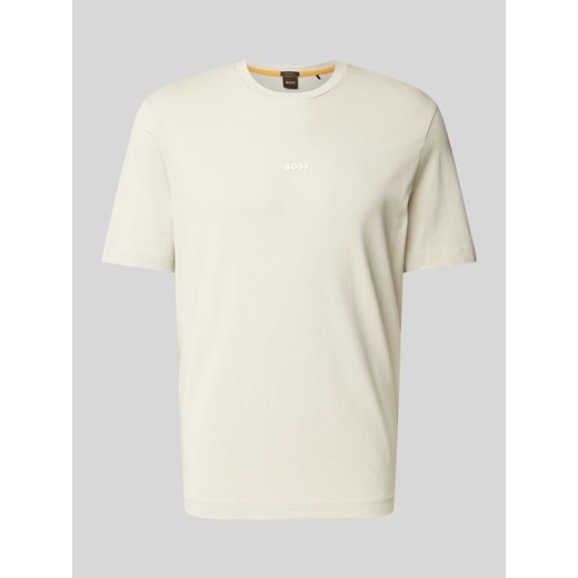 T-shirt z detalem z logo model ‘TCHUP’ ze sklepu Peek&Cloppenburg  w kategorii T-shirty męskie - zdjęcie 171989447