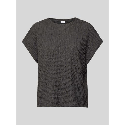 T-shirt z efektem marszczenia ze sklepu Peek&Cloppenburg  w kategorii Bluzki damskie - zdjęcie 171989666