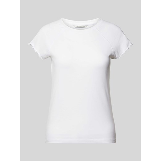 T-shirt z falistym wykończeniem ze sklepu Peek&Cloppenburg  w kategorii Bluzki damskie - zdjęcie 171989689