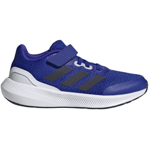 Buty adidas Runfalcon 3.0 El K Jr HP5871 niebieskie ze sklepu ButyModne.pl w kategorii Buty sportowe dziecięce - zdjęcie 171989985