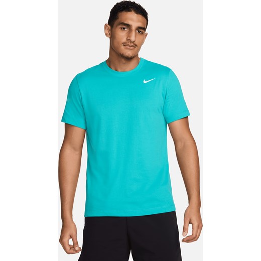 Męski T-shirt do fitnessu Nike Dri-FIT - Zieleń ze sklepu Nike poland w kategorii T-shirty męskie - zdjęcie 171990765