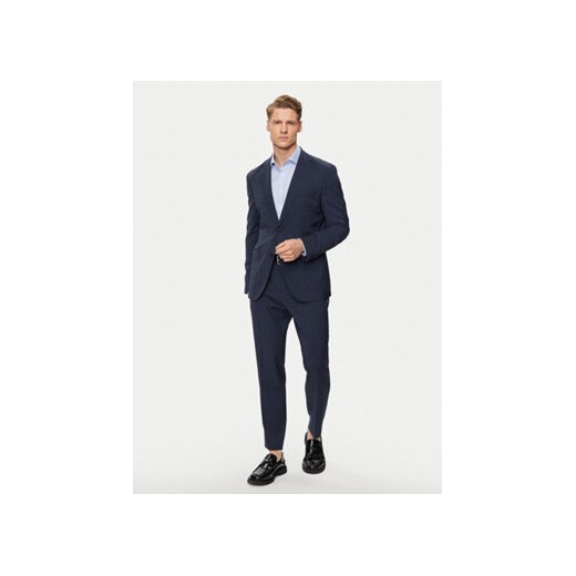 Boss Garnitur P-Huge-2Pcs-241 50509480 Granatowy Slim Fit 56 wyprzedaż MODIVO