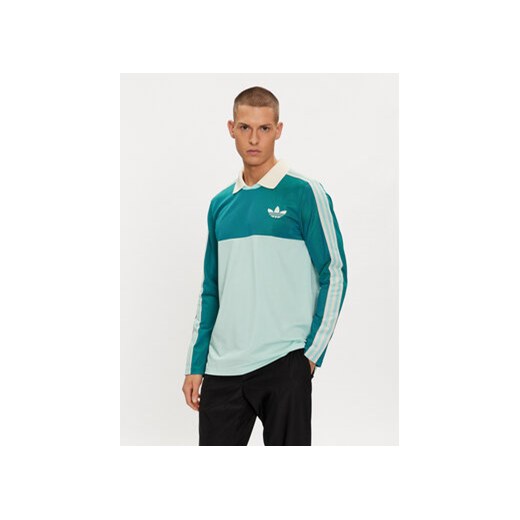 adidas Polo IP6991 Zielony ze sklepu MODIVO w kategorii T-shirty męskie - zdjęcie 171991256