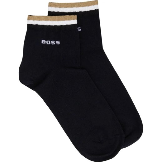 BOSS BLACK Skarpety 2-pack 2P SH Stripe CC 43-46 Gomez Fashion Store