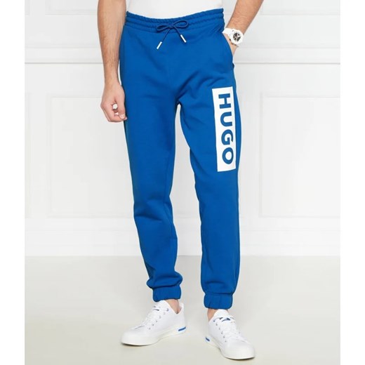 Hugo Blue Spodnie dresowe Nuram | Relaxed fit Hugo Blue L Gomez Fashion Store