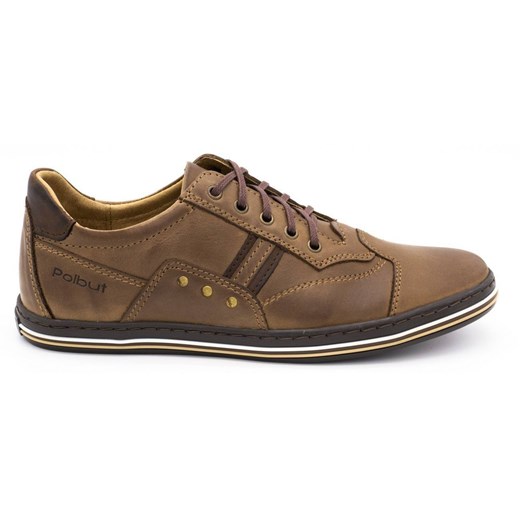Buty męskie casual 1801 brązowe ze sklepu butyolivier w kategorii Półbuty męskie - zdjęcie 171997885