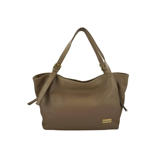 Modna shopperka damska na ramię - Beżowa ze sklepu butyolivier w kategorii Torby Shopper bag - zdjęcie 171998688