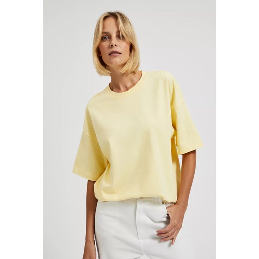 Bluzka oversize żółta ze sklepu Moodo.pl w kategorii Bluzki damskie - zdjęcie 172000047