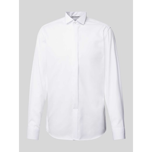 Koszula smokingowa o kroju Slim Fit z kołnierzykiem z wyłogami ze sklepu Peek&Cloppenburg  w kategorii Koszule męskie - zdjęcie 172002468