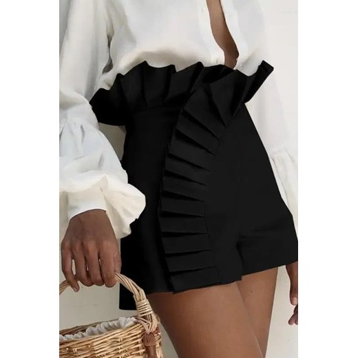 Krótkie spodnie NOTILFA BLACK ze sklepu Ivet Shop w kategorii Szorty - zdjęcie 172002649