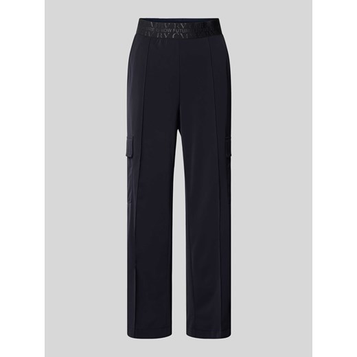 Spodnie materiałowe o kroju regular fit z kieszeniami cargo model ‘CAMERON’ ze sklepu Peek&Cloppenburg  w kategorii Spodnie damskie - zdjęcie 172005625
