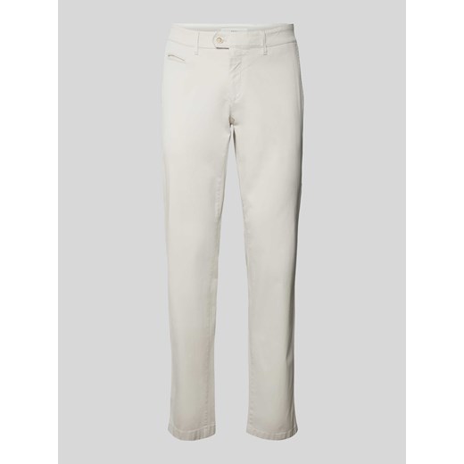Spodnie w jednolitym kolorze model ‘EVEREST’ ze sklepu Peek&Cloppenburg  w kategorii Spodnie męskie - zdjęcie 172005677