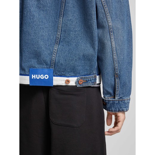 Kurtka jeansowa z kieszeniami na piersi Hugo Blue M Peek&Cloppenburg