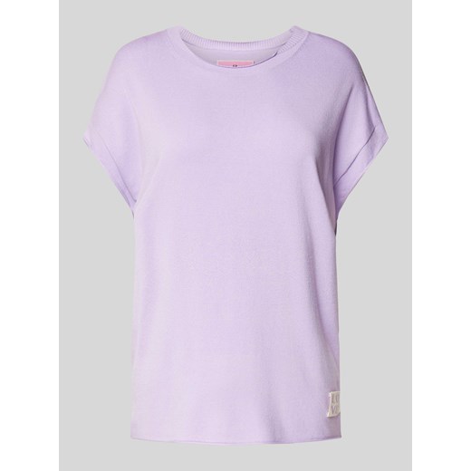 T-shirt z detalem z logo model ‘Karista’ ze sklepu Peek&Cloppenburg  w kategorii Bluzki damskie - zdjęcie 172005877