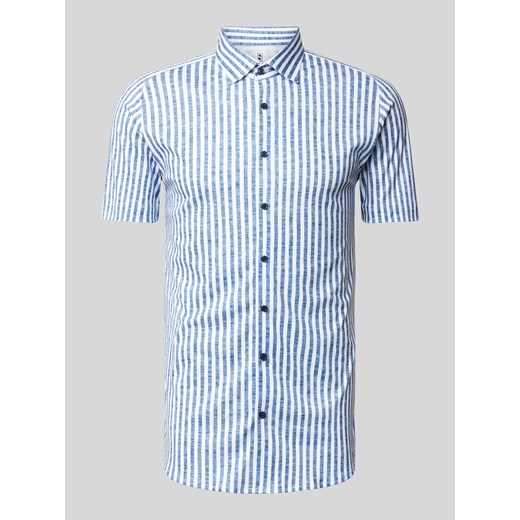 Koszula biznesowa o kroju slim fit z efektem melanżowym ze sklepu Peek&Cloppenburg  w kategorii Koszule męskie - zdjęcie 172005916