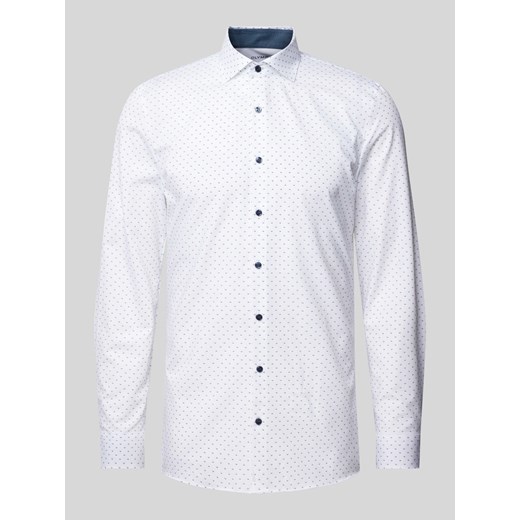Koszula biznesowa o kroju Super Slim Fit z kołnierzykiem typu kent ze sklepu Peek&Cloppenburg  w kategorii Koszule męskie - zdjęcie 172005949