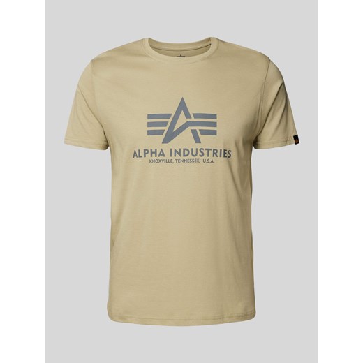 T-shirt z nadrukiem z logo ze sklepu Peek&Cloppenburg  w kategorii T-shirty męskie - zdjęcie 172005986