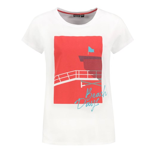 Eight2Nine Koszulka w kolorze białym ze sklepu Limango Polska w kategorii Bluzki damskie - zdjęcie 172006425