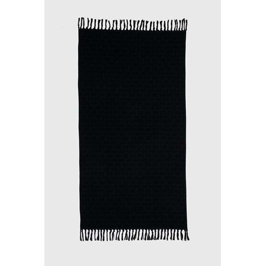 United Colors of Benetton ręcznik bawełniany kolor czarny ze sklepu ANSWEAR.com w kategorii Ręczniki - zdjęcie 172009406