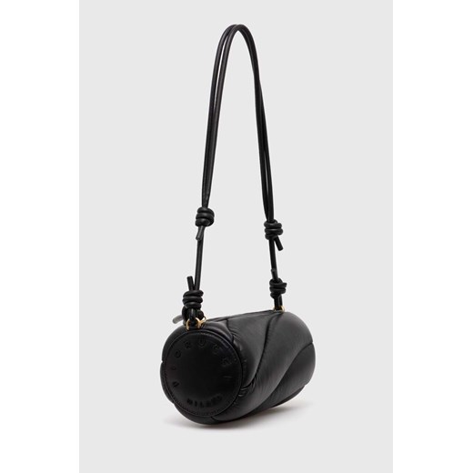 Fiorucci torebka skórzana Black Leather Mella Bag kolor czarny U01FPABA001LE04BK01 ze sklepu PRM w kategorii Listonoszki - zdjęcie 172010175