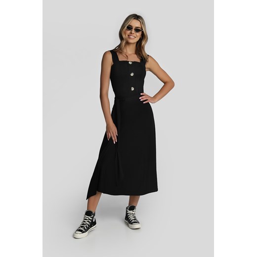 Spódnico-sukienka Carla - czarna ze sklepu Madnezz House w kategorii Spódnice - zdjęcie 172010958