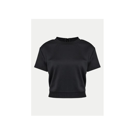 DKNY T-Shirt P4AHSWLV Czarny Regular Fit ze sklepu MODIVO w kategorii Bluzki damskie - zdjęcie 172020336