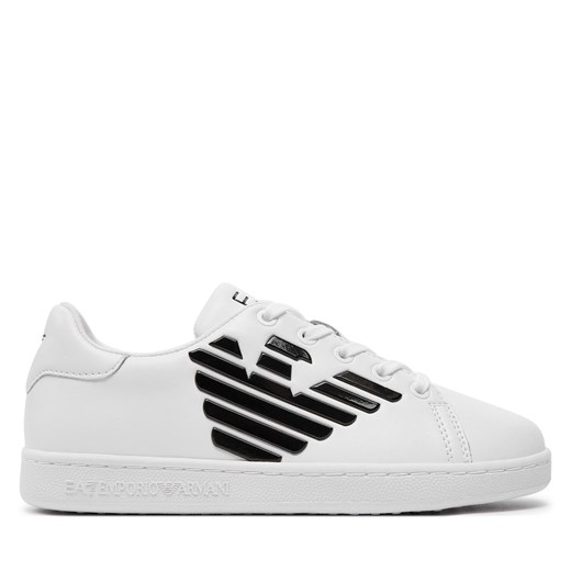 Sneakersy EA7 Emporio Armani XSX101 XOT46 Q306 Biały ze sklepu eobuwie.pl w kategorii Buty sportowe dziecięce - zdjęcie 172020735