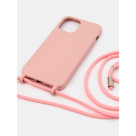 Sinsay - Etui iPhone 12/12 Pro - różowy Sinsay One Size Sinsay