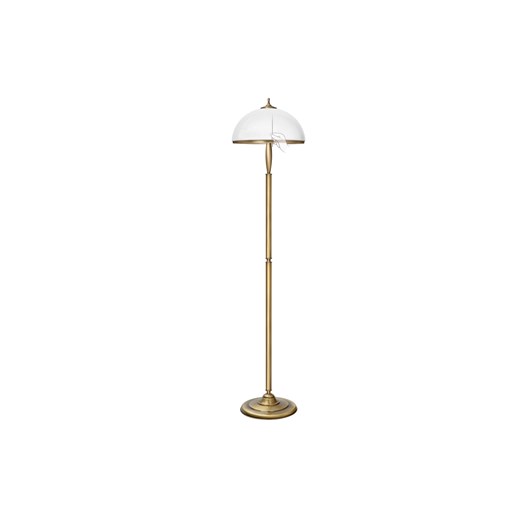 Stylowa ciemno złota lampa podłogowa CR-P1D-L Mn Interiors One Size MN Interiors - Lampy mosiężne