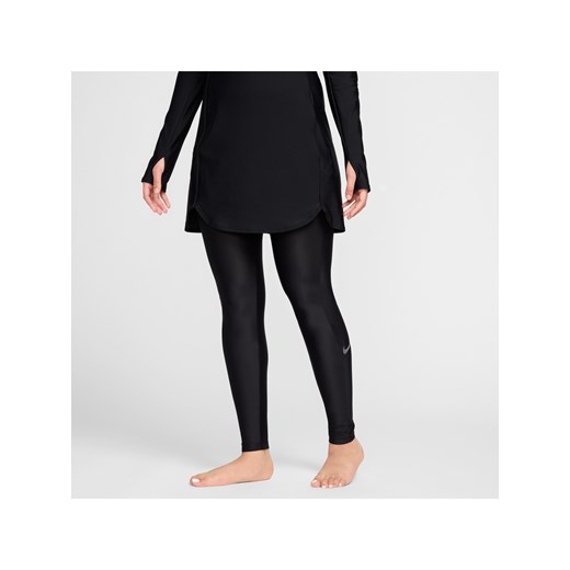 Damskie dopasowane legginsy Nike Swim Victory - Czerń ze sklepu Nike poland w kategorii Spodnie damskie - zdjęcie 172023837