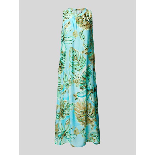 Długa sukienka z wiskozy w kwiatowy wzór ze sklepu Peek&Cloppenburg  w kategorii Sukienki - zdjęcie 172024296
