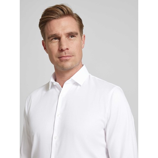 Koszula biznesowa o kroju super slim fit z kołnierzykiem typu kent model ‘Nick’ Olymp No. Six 37 Peek&Cloppenburg 