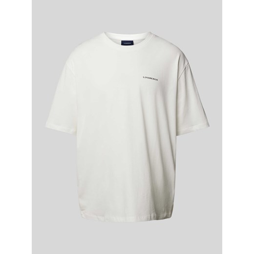 T-shirt o kroju oversized z nadrukiem z logo ze sklepu Peek&Cloppenburg  w kategorii T-shirty męskie - zdjęcie 172024308