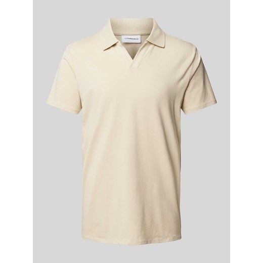 Koszulka polo o kroju slim fit z wykładanym kołnierzem ze sklepu Peek&Cloppenburg  w kategorii T-shirty męskie - zdjęcie 172024448