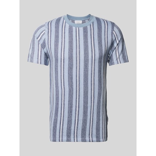 T-shirt o kroju relaxed fit ze wzorem w paski model ‘Towel striped’ ze sklepu Peek&Cloppenburg  w kategorii T-shirty męskie - zdjęcie 172024475